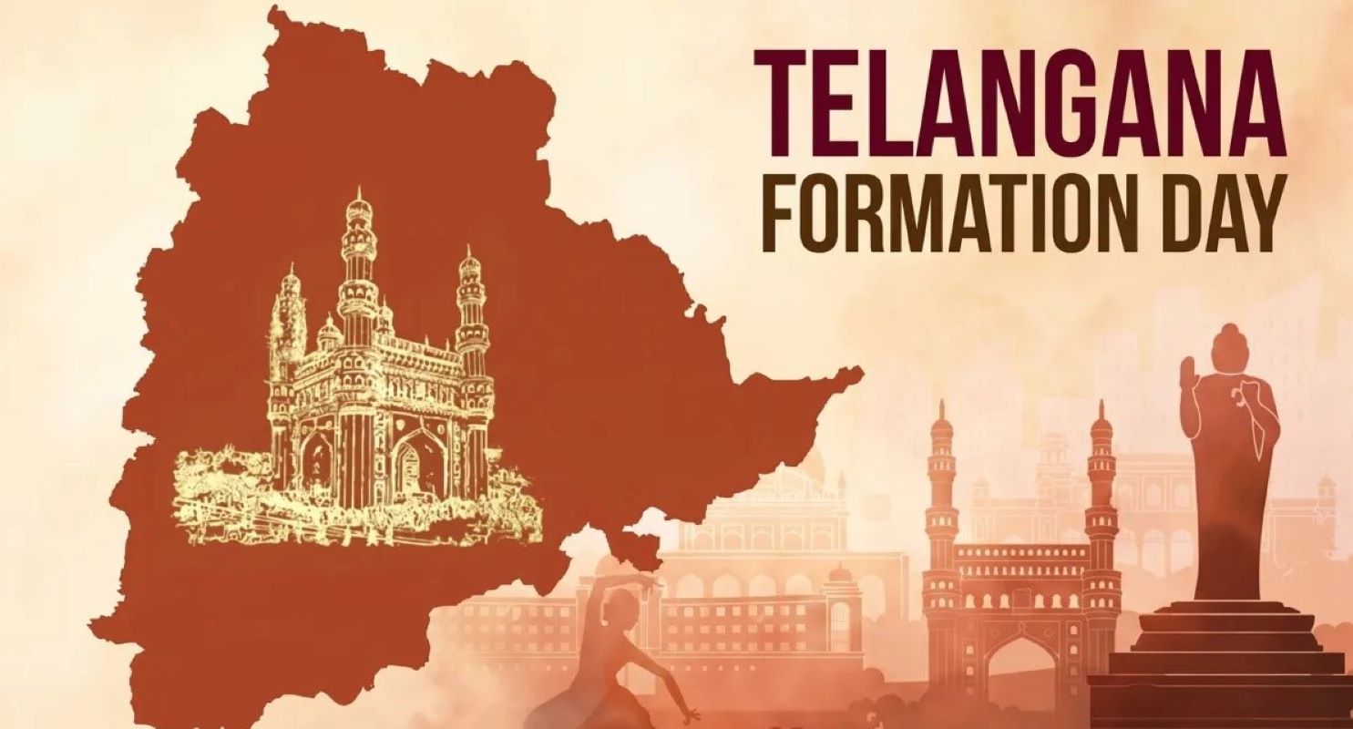 Telangana State Formation Day: June 2